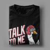 Футболки Talk To Me Goose для мужчин, винтажная хлопковая футболка с круглым вырезом и коротким рукавом, футболки 4XL 5XL, одежда
