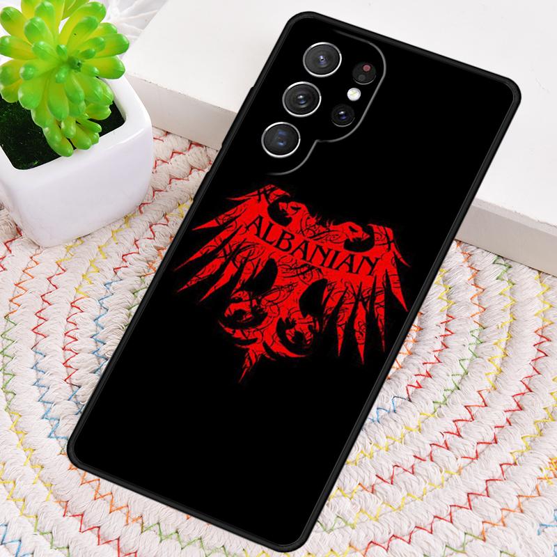 Мягкий чехол для телефона с орлом, флаг Албании, для Samsung Galaxy note 10 pro S26 Ultra S23 S24 FE S25 S21 S22 PLUS, ударопрочный