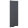 Plant Pot Anthracite Triangular 30 x 26 x 75 cm Steel
