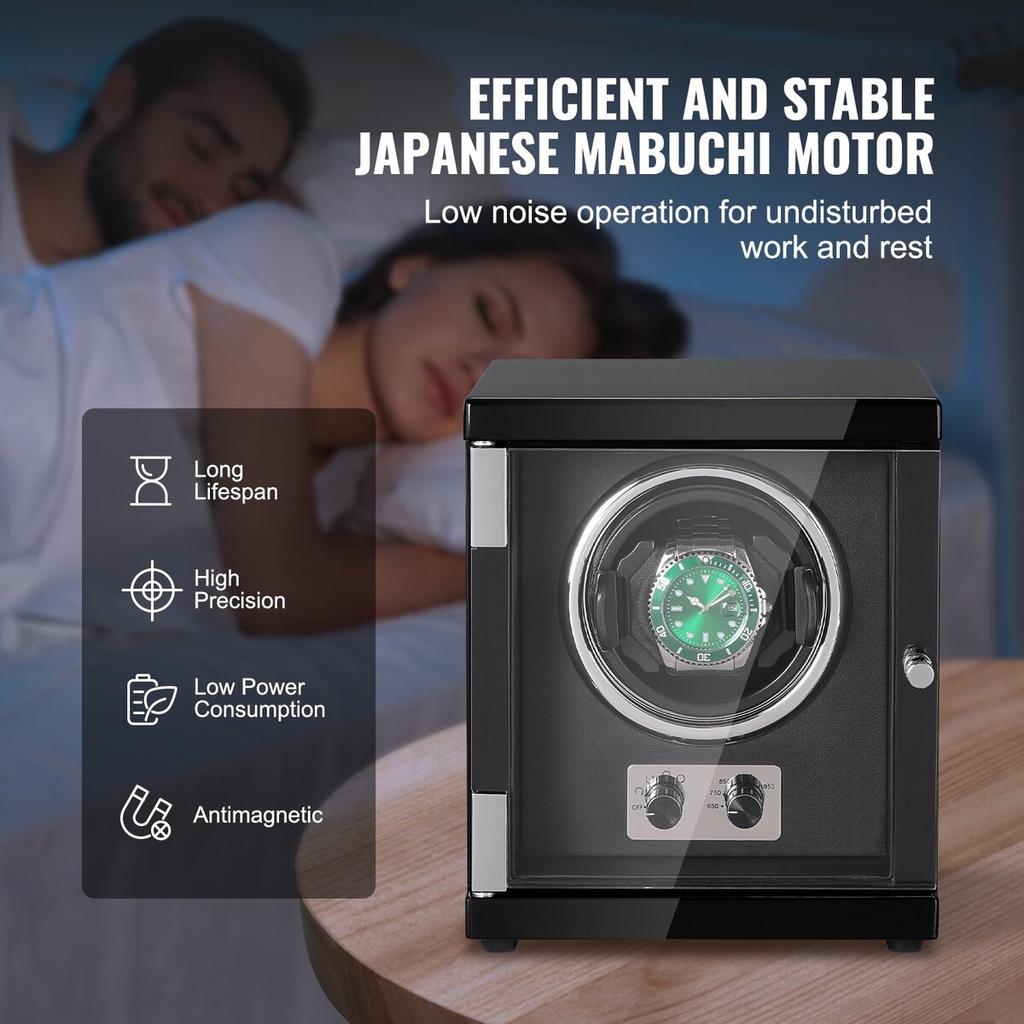 Watch Winder Single Watch Winder for Automatic Watch with Mabuchi Motor