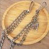 Skull Pendant Chain On The Jeans Pants Women Punk Keychains For Men Egirl eBoy Harajuku Grunge Accessories