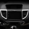 ABS для Honda CRV CR-V 2012 13 14 15 16 приборная панель автомобиля левый и правый выход кондиционера AC вентиляционная наклейка накладка аксессуары