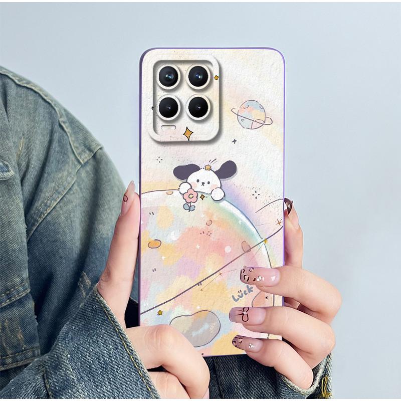 For OPPO Realme 8 4G RMX3085 Phone Case Realme8 Pro 4G RMX3081 Soft Capa Coque Sweet Painted Cartoon Shell Printed Funda Cover