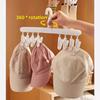 1PCS 8/6 Clip Clothes Drying Rack Multi-purpose Foldable Student Underwear Drying Hats and Socks Artifact Folding Travel Portable Clip Drying