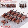 Medieval Orc Warrior Soldier LOTR Big Figure Uruks Warg Chariot Mount Building Blocks Bricks 3 Styles toys Gift for Collectors