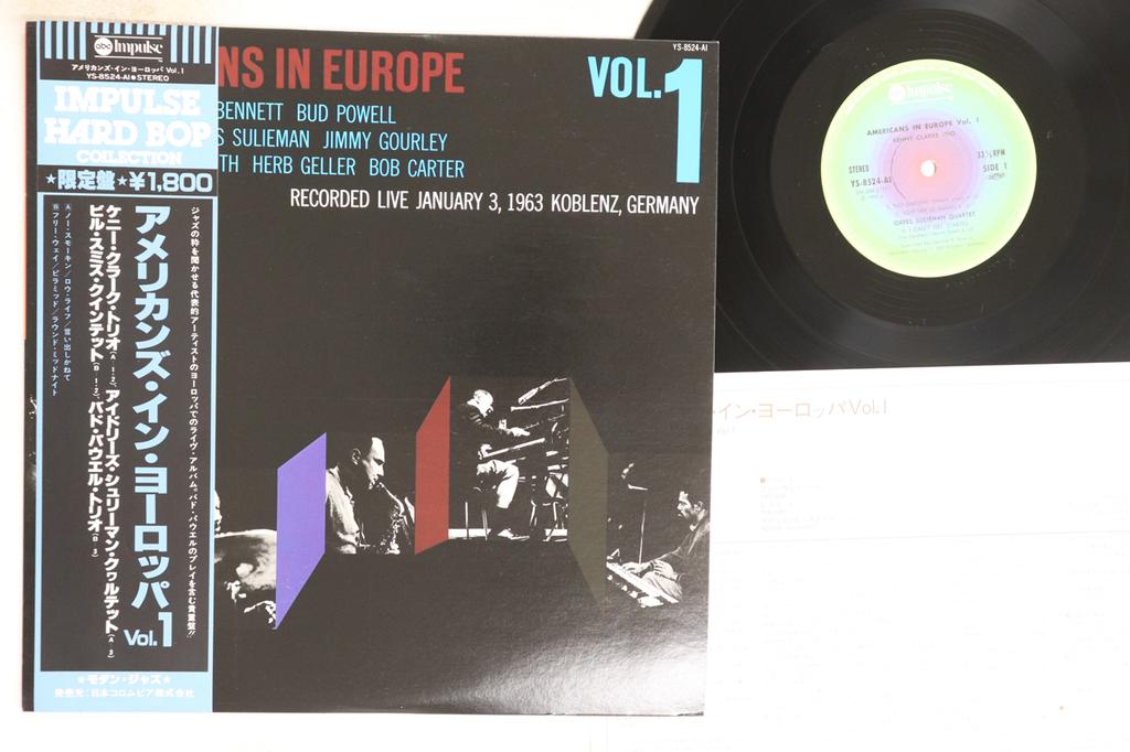 Виниловая пластинка РАЗЛИЧНЫЕ Американцы в Европе Vol.1 YS8524AI IMPULSE 1978 Япония Obi Джаз Б/у