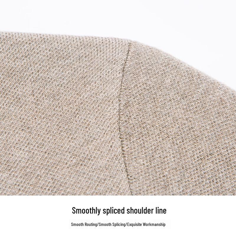 Hodo Men's Heavyweight Wool Blend Round Neck Sweater