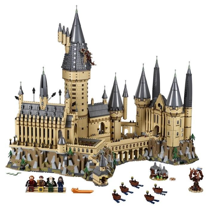 LEGO Гарри Поттер Замок Хогвартс Модель из 6020 деталей 71043, Многоцветный