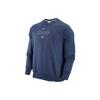 Logo Print Crew Neck Pullover Sweatshirt Men Sweatshirt Blue FB5349-437