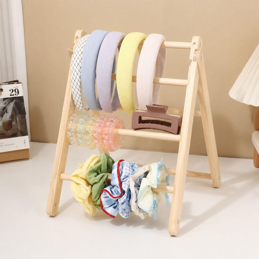 3-layer/4-layer Hair Band Holder Multi-Compartment Bracelet Storage Stand Versatile Storage Rack