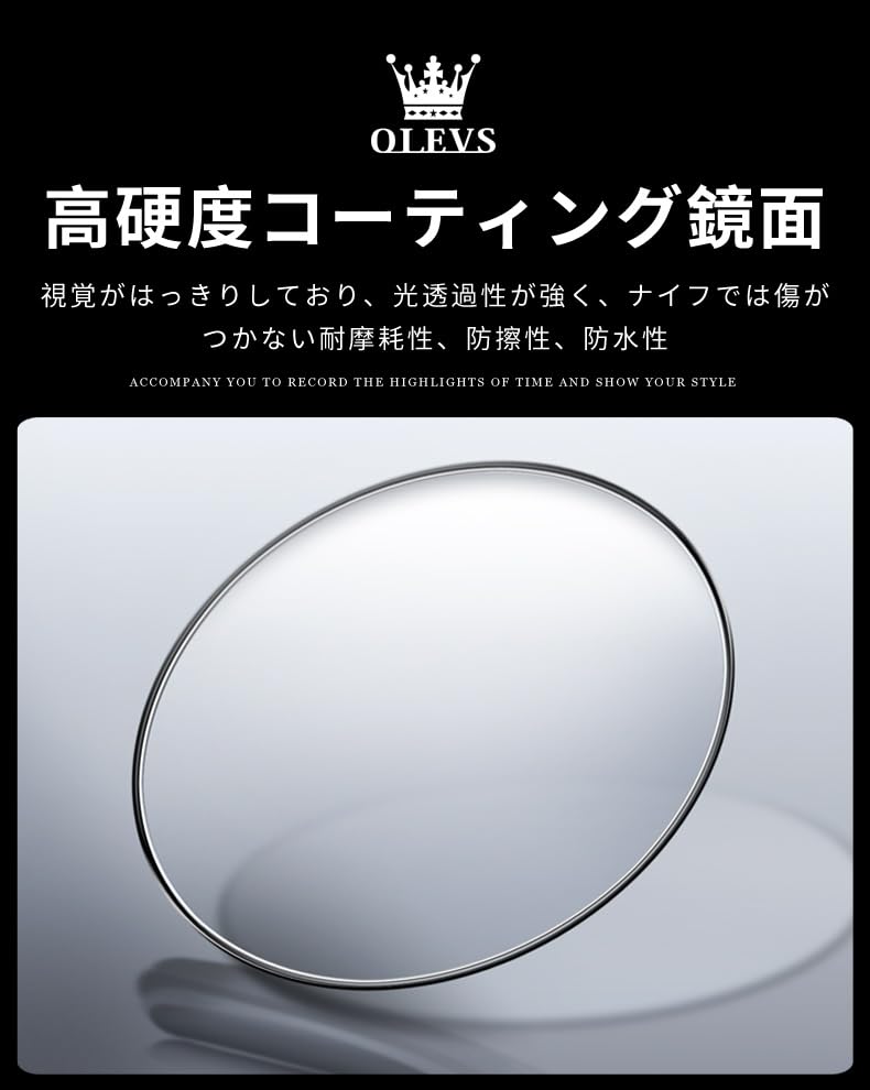 Watch Stylish Chronograph Arm Watch Business Quartz Stainless Steel Band Sapphire Glass Waterproof Luminous Blue Watch for Men Men Watch Best Gift