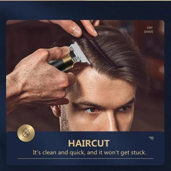 НОВАЯ USB-машинка для стрижки волос, профессиональная электрическая машинка для стрижки волос, бритва, триммер для бороды, 0 мм, мужская машина для стрижки волос для мужчин