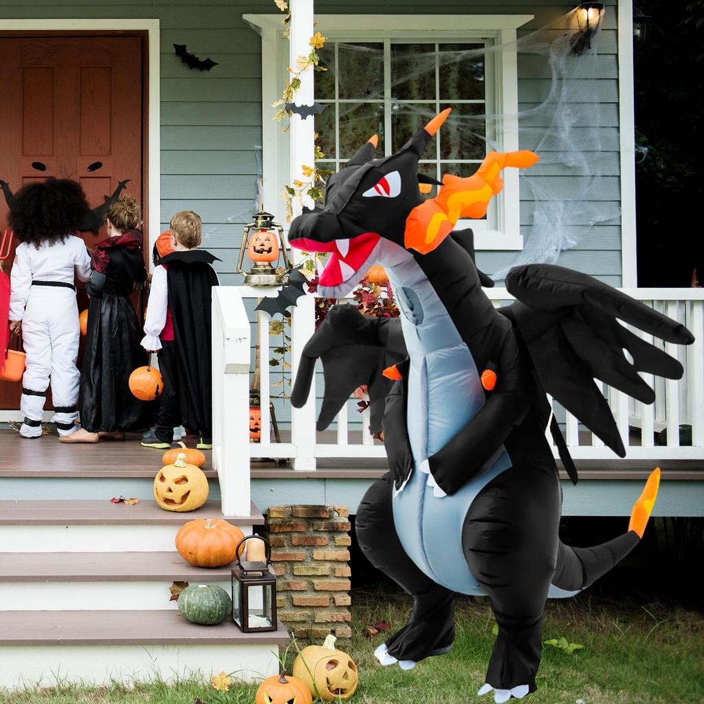 Надувной костюм динозавра для мужчин женщин косплей сценическое выступление праздник