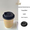 Disposable Double-Layer Kraft Coffee Cups