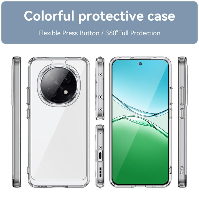 Для OPPO A5 Pro Чехол для OPPO A5 Pro Чехол Funda Ударопрочный прозрачный PC + TPU силиконовый защитный чехол для телефона на заднюю панель для OPPO A5 Pro