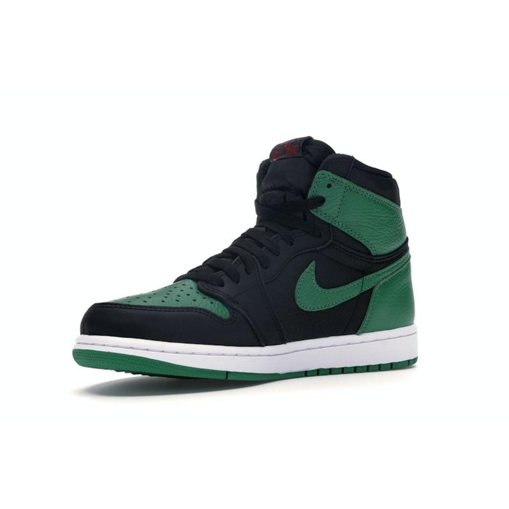 Air Jordan 1 Retro High OG Pine Green 2.0 Men Sneakers Black White-Gym-Red-Pine-Green 555088-030
