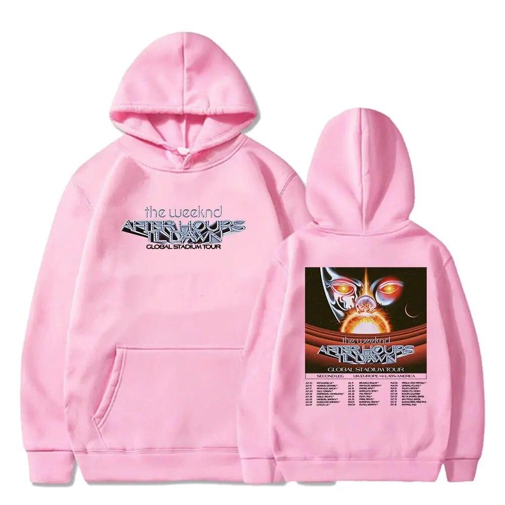 The Weeknd After Hours Til Dawn Tour 2023 Толстовка с капюшоном Модный свитер с капюшоном Повседневная одежда унисекс #03