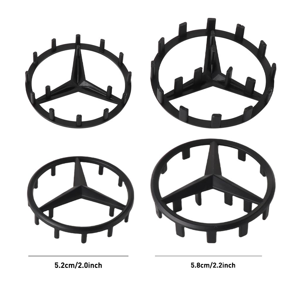 1 шт. 52/58 мм Наклейка-эмблема на центр рулевого колеса автомобиля для Mercedes Benz AMG W212 W213 W177 CLE GLA W222 GLC GLB W203 W210 W220
