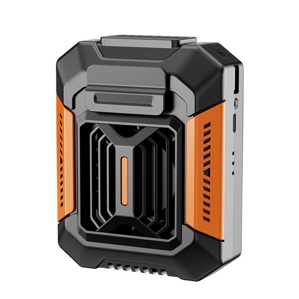 Portable Waist Fan Mini Rechargeable Portable Fan Outdoor Mini Air Cooler Wearable Clip Fan For Running Camping Sport