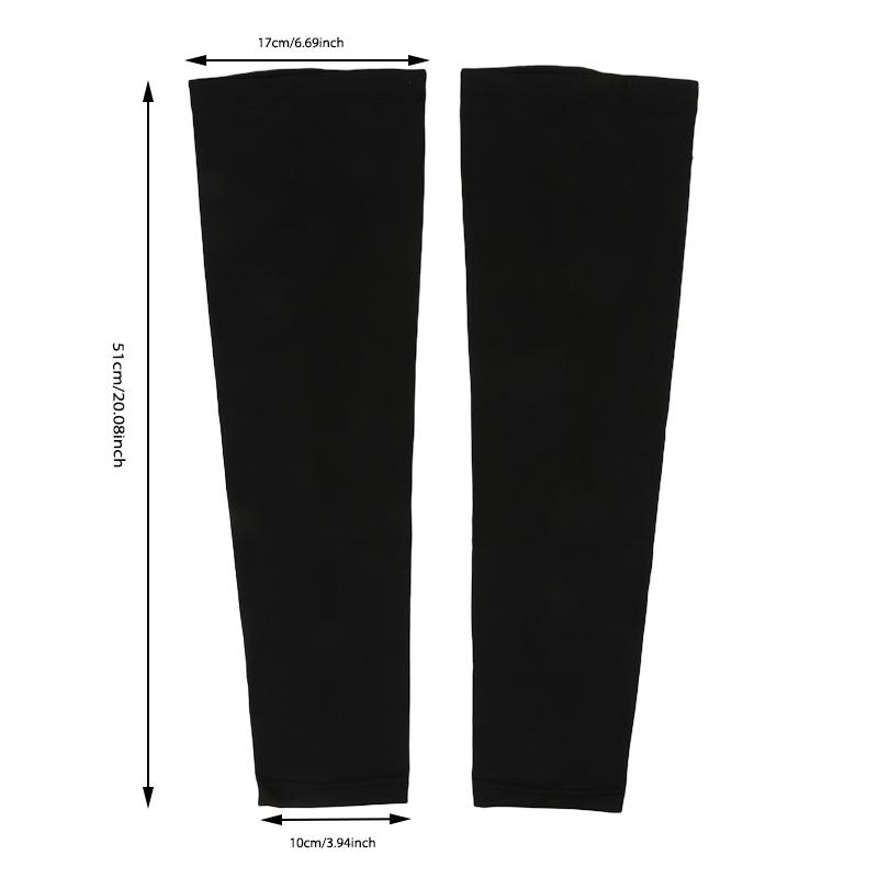 1 пара солнцезащитных чехлов на ноги, гетры, чехлы на ноги из ледяного шелка, рукава для ног, быстросохнущие, дышащие, для активного отдыха, спорта, комфортные чехлы на ноги