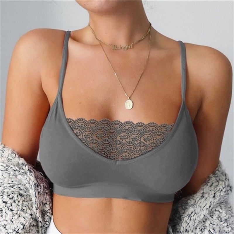 Кружевное нижнее белье с кружевным краем, сексуальное нижнее белье, прозрачный однотонный камзол, сексуальное женское нижнее белье, сексуальный топ без рукавов