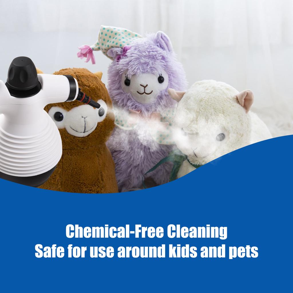 Ручной пароочиститель Многоцелевой портативный высокотемпературный пароочиститель под давлением мощностью 1000 Вт, 3 бара