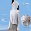Женская нейлоновая модная накидка UPF 100+ - повседневная защита от солнца Ice Silk