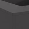 Fire Pit Black 80 x 80 x 40 cm Steel