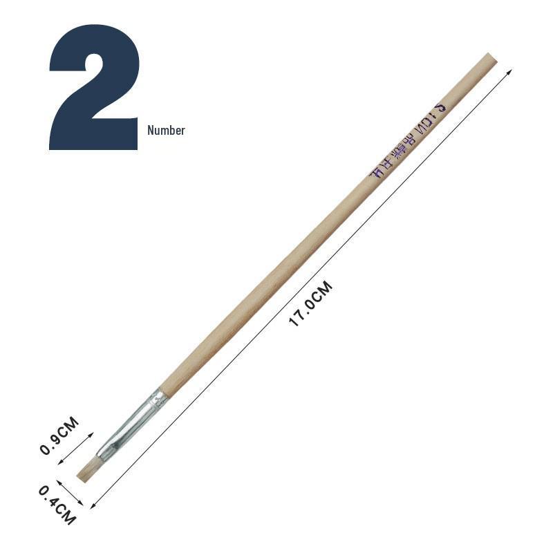 Набор кистей для керамики и акварели Gold Tip - Серия Boutique S