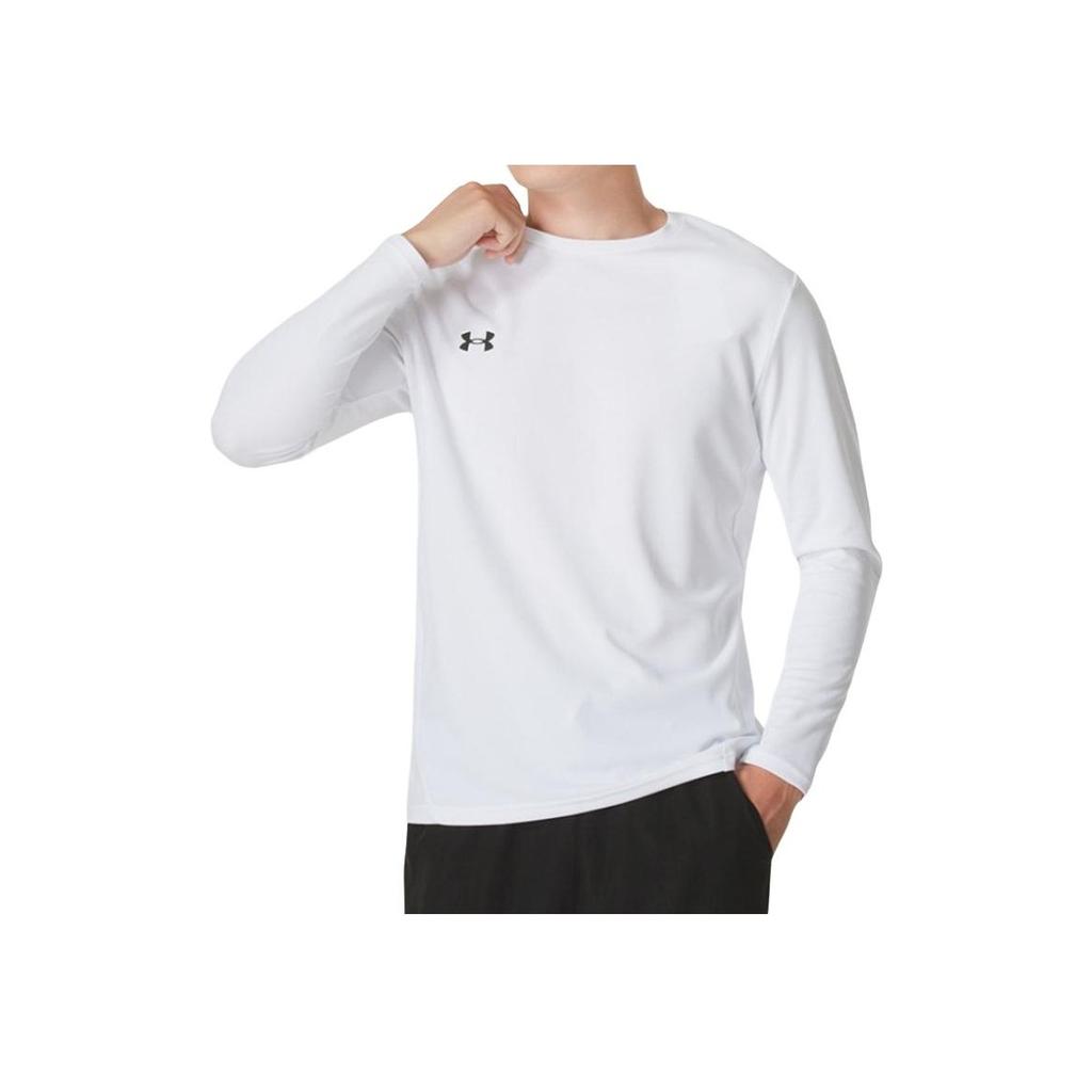 Under Armour Comfortable Moisture-Wicking Quick-Dry Breathable Soft Long Sleeve T-Shirt Unisex Tops White 24600602-100