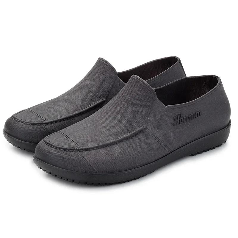 Модные мужские резиновые сапоги EVA Kitchen Anti Slip легкие мужские водонепроницаемые резиновые сапоги ботильоны резиновые сапоги для мужчин 2024