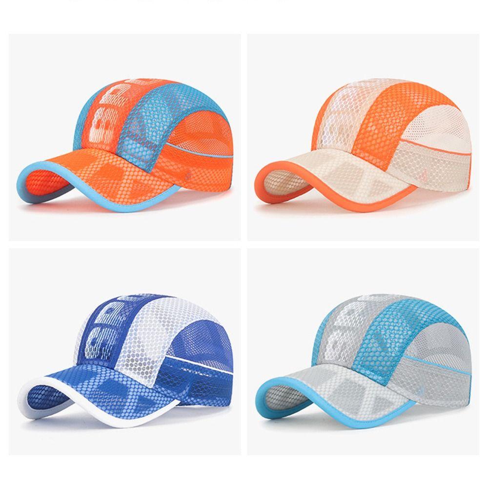 Quick Dry Mesh Sun Hat Breathable Baby Hat Fashion Sports Caps  For Children