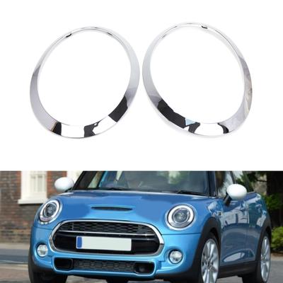 Круглое стопорное кольцо фары для Mini Cooper F55 F56 F57 7300631 Кольцо отделки передней фары автомобиля