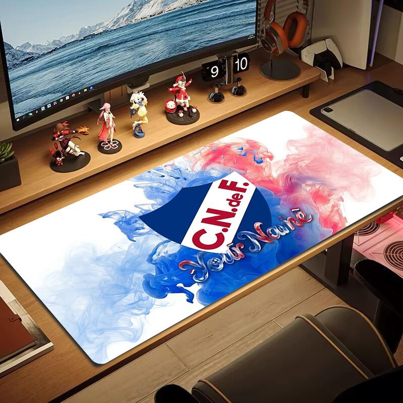 Club Nacional De Football Custom Name Large Size Mouse Pad Large Gaming Table Cushion Non-slip Laptop Tablet Big Mousepad XXL Mat Mini PC Playmat With