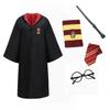 Harry Potter 6-piece Magical Wizard Role-playing Fancy Dress Cloak Costume 