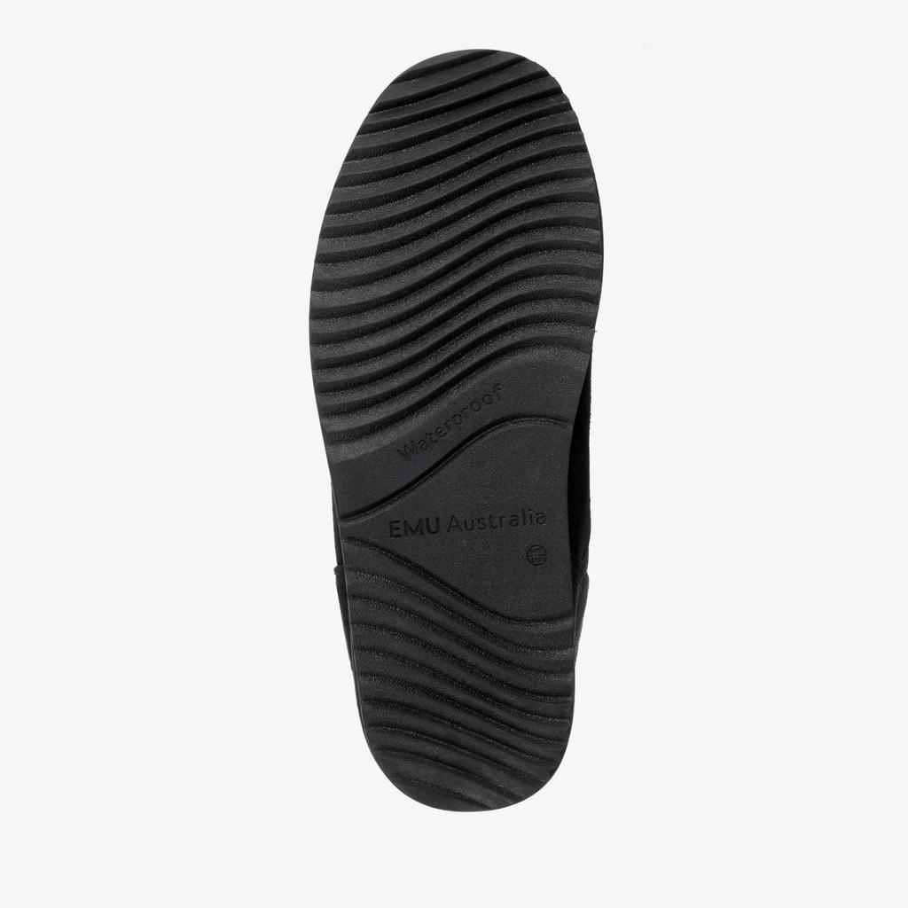 EMU Australia Dofida Mini Водонепроницаемые овчинные женские ботинки EMU 24, черные,