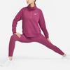 Nike Однотонная куртка с логотипом, воротником-стойкой и полумолнией, женская верхняя одежда, бордовый цвет FD9930-653