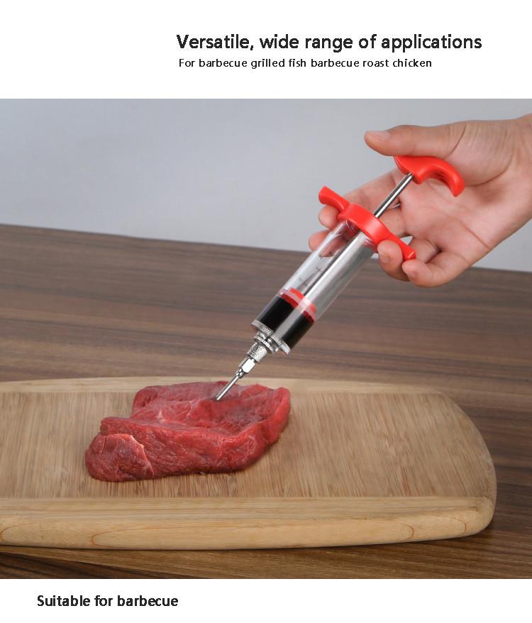 New Kitchen Accessories Spice Cooking Tools Turkey Pork Steak Seasoning Syringe Beef Pork Barbecue Steak Meat Seasoning Syringe