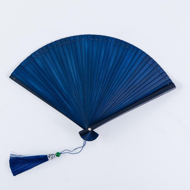 Бамбуковый складной веер в китайском стиле для танцевальной вечеринки, шоу, реквизит, художественное ремесло, подарок