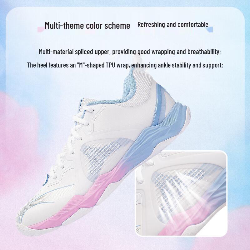 Li-Ning Унисекс Бадминтонные Тренировочные Кроссовки Chameleon 6 Lite
