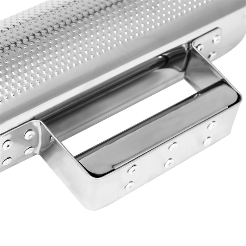 Guiro Instrument Metal Guiro Shaker with Scraper Latin Percussions Instrument Profession Band Accompaniment Sand Hammer