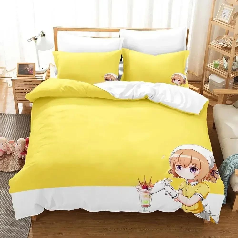 3D Kawaii Blend S Bedding Set Printed With Pillowcase Duvet Cover Soft Queen King Size Bedclothes Home 3D Anime Bed Sheet Set