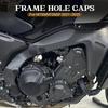 НОВИНКА Для MT09 SP Заглушки отверстий рамы Заглушка Для YAMAHA MT 09 MT-09 SP 2025 2025 2025 2025 2025 Мотоцикл Декоративные заглушки рамы K7Z8