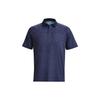 Solid Color Casual Short Sleeve Polo Shirt Men Tops Midnight-Navy 1377294-410