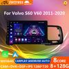 Android 14 Car Radio для Volvo S60 V60 2008 - 2013 Автомагнитола GPS Видеоплеер Мультимедиа DSP Стереоплеер CarPlay Tools