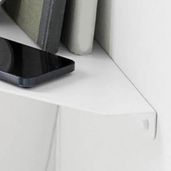 Bathroom Storage Rack Corner Shelf Rustproof Strong Load-bearing Simple Installation Floating Shower Shelf