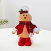 Пряничный человечек, Рождественские украшения, плюшевая фигурка пряничного человечка, Рождественская мягкая кукла