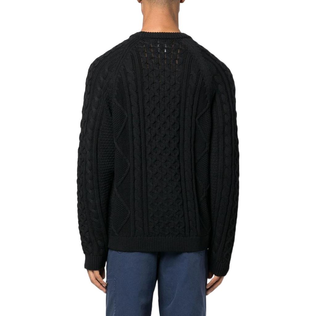 Nike Свитер вязанной вязки L/S (Размеры США) Черная мужская уличная одежда DQ5176-010