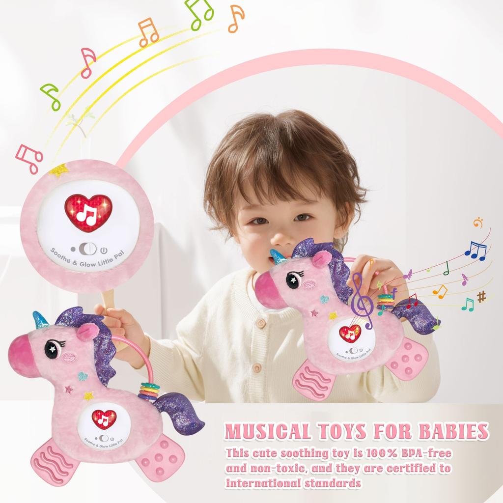 Звуковая и световая кукла-комфорт, устройство для сна, звуковая кукла, детская игрушка