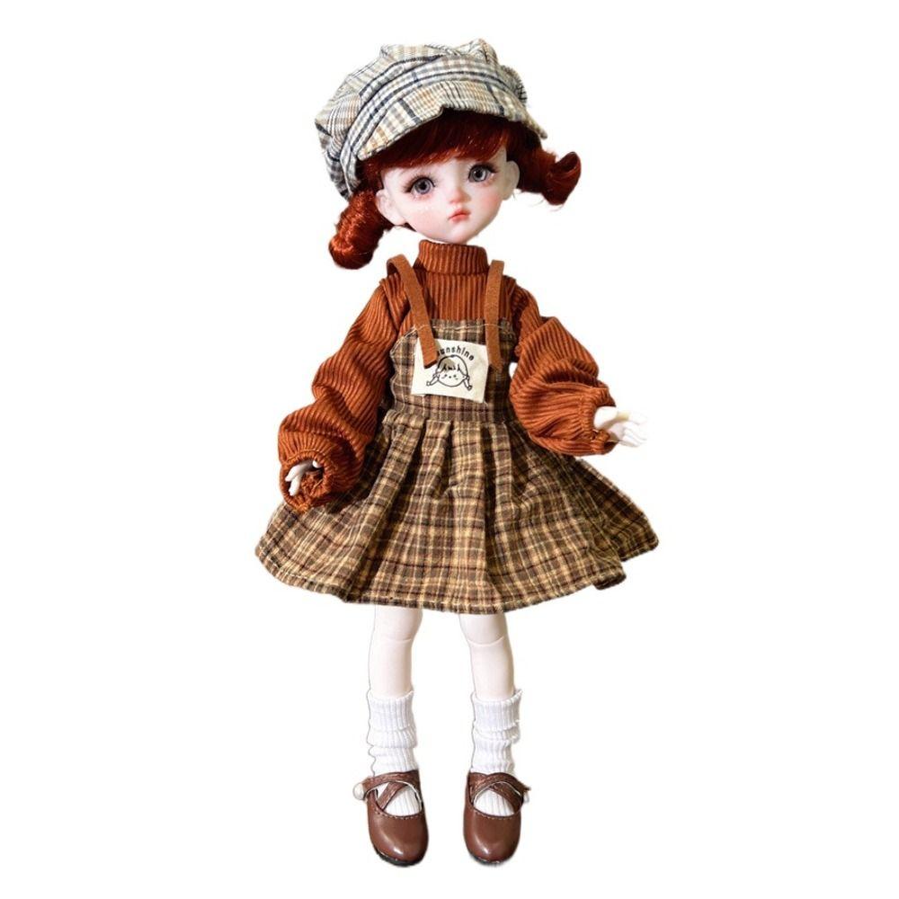 Милая одежда для куклы 30 см, модный подарок для девочки, модные аксессуары для куклы (Никаких кукол и обуви)
